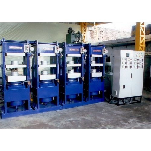 2 Station Rubber Molding Press (4 Pillar Type)