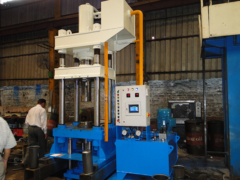 250TON PILLAR TYPE FIRE EXTINGUISHER HYDRAULIC PRESS (MODEL NO.-1503)