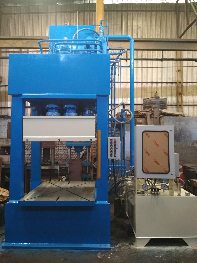 800TON SOLID COLUMN TYPE HYDRAULIC PRESS (MODEL NO.-1528)
