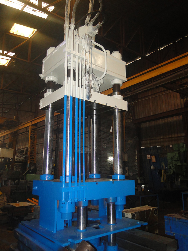 PILLAR TYPE FIRE EXTINGUISHER HYDRAULIC PRESS (MODEL NO.-1584A)
